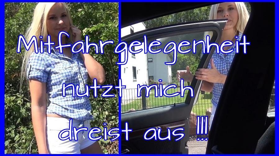 Privatperson Lisa beim Einsteigen in ein Auto